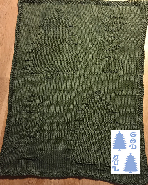 Nr. 330 – 19 – 17. Christmas Tree guest towel