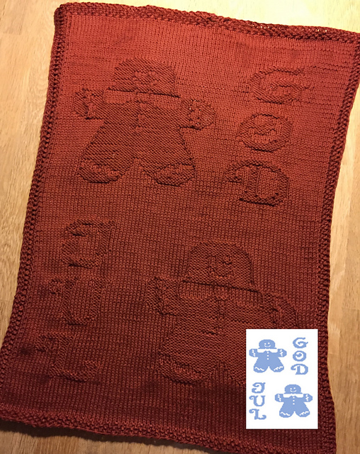 Nr. 331 – 19 – 18. Gingerbread guest towel