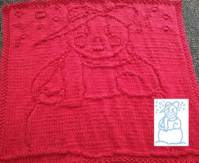 Nr. 579 – Mrs Snowman 89 stitches