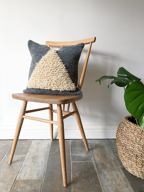 Bermuda Triangle Cushion
