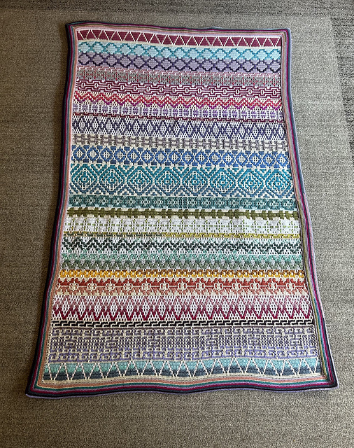 Scrappy Geometric Mosaic