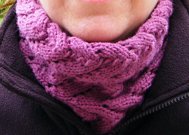 Fishtail Lace Cowl