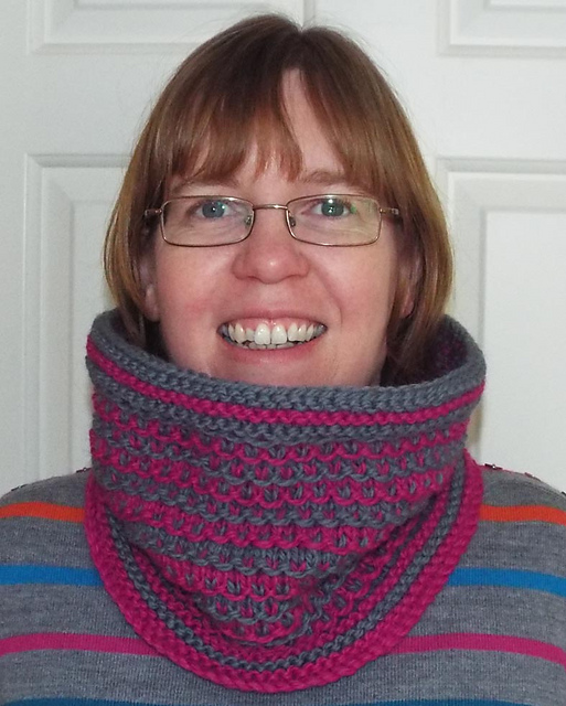 Two Colour Chunky Cowl