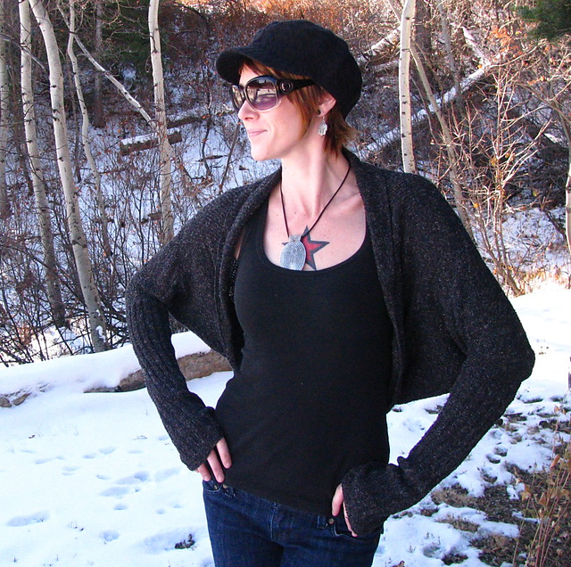 Wrist Warmer Cocoon Shrug