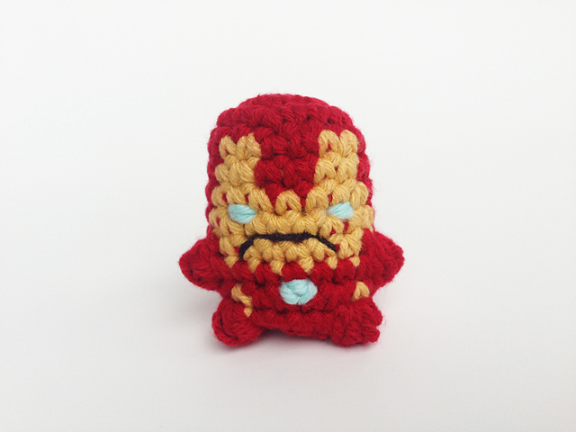 Iron Man Avengers Amigurumi