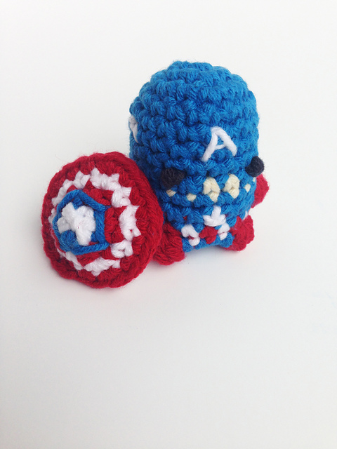 Captain America Avengers Amigurumi