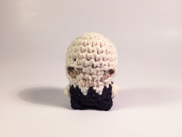 The Silence from Doctor Who Amigurumi