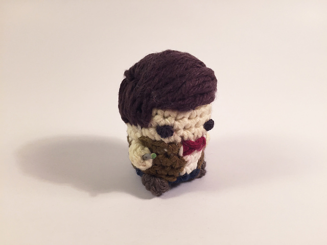 11th Doctor Kawaii Keychain