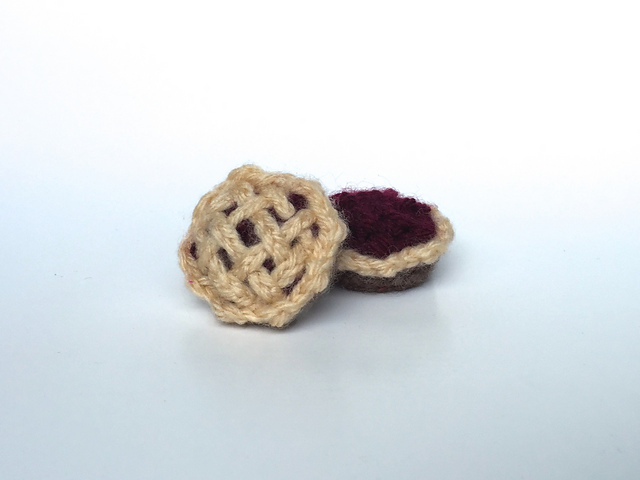 Crocheted Miniature Pie