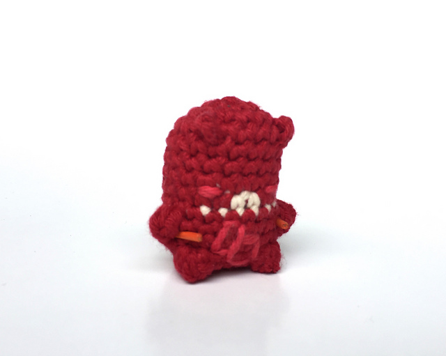 Daredevil Amigurumi Keychain Miniature Doll