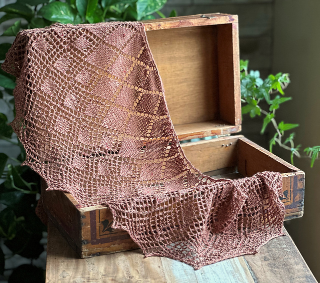 Crystallace Shawl
