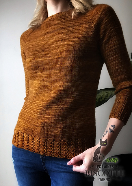 Little Cable Raglan