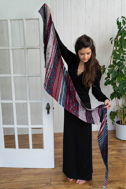 Unpredictable Shawl