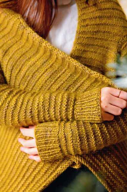 Silva asymmetrical cardigan