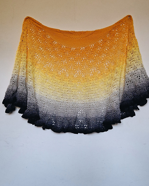 Fairy Clock Shawl