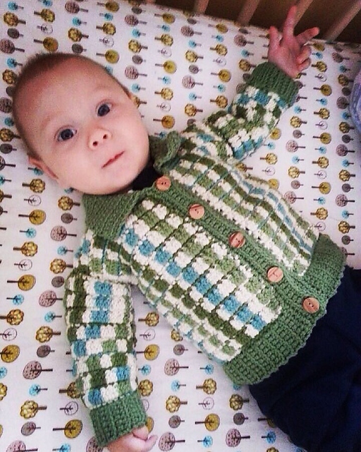 Baby crochet pattern JC150B
