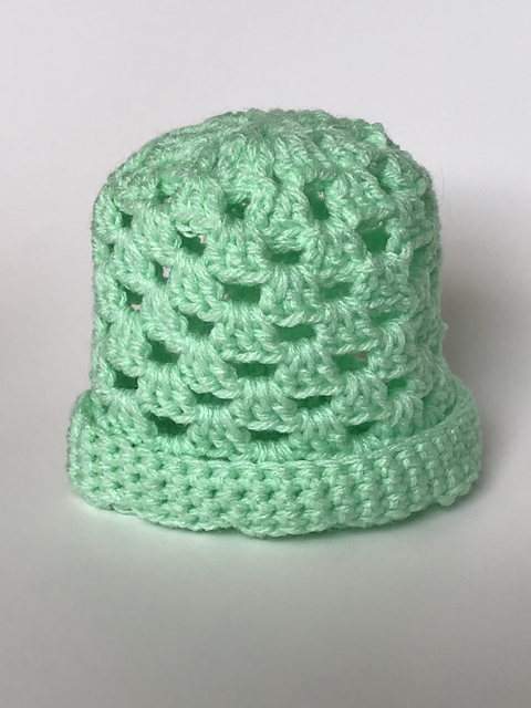 Easy Granny Baby Hat