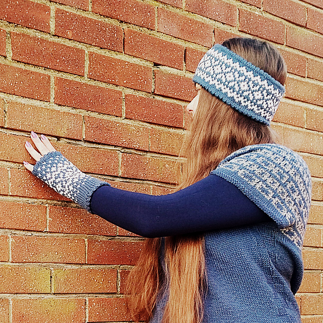 Winter Stars headband
