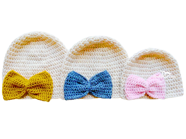 Girls Hat with Bow
