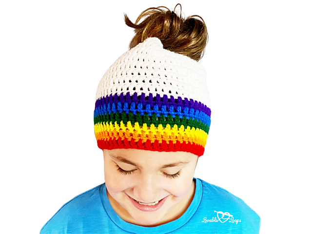 Messy Bun Beanie