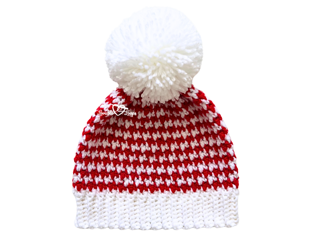 Classic Houndstooth Beanie