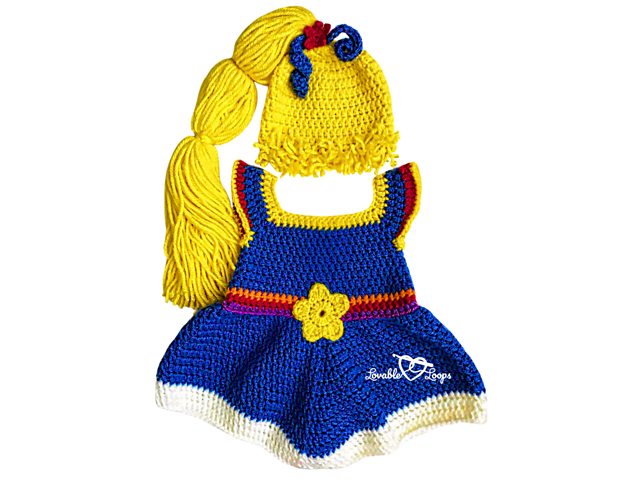 Rainbow Brite Costume