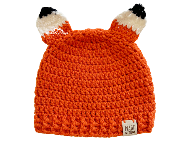 Woodland Fox Baby Hat