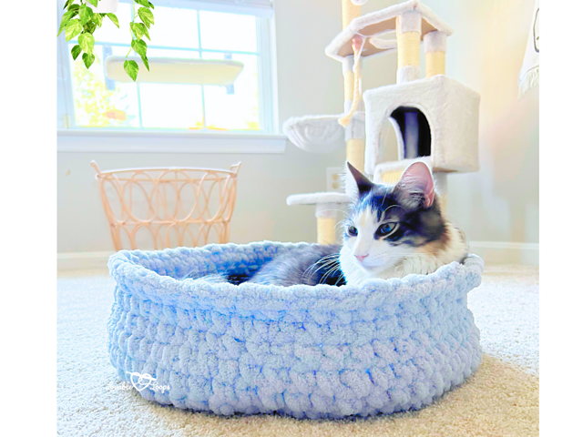 Cozy Cloud Cat Bed
