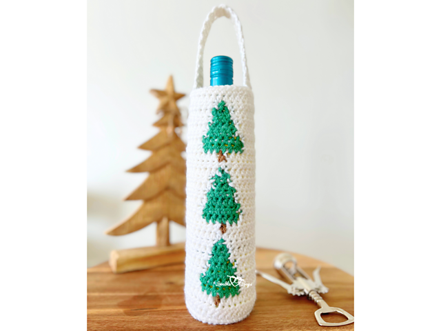 Christmas Wine Bottle Holder