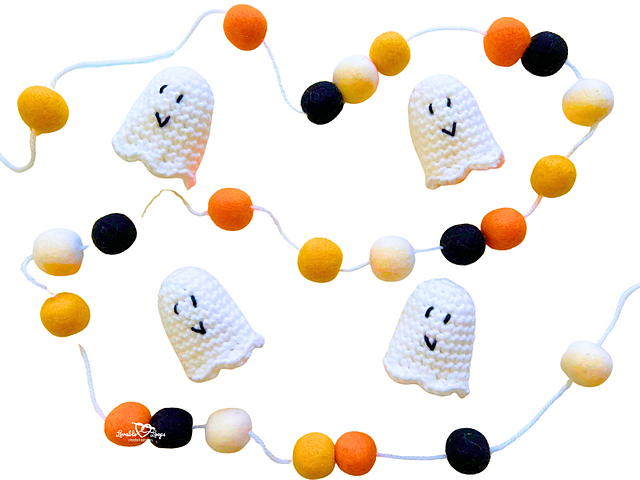 Mini Ghost Garland