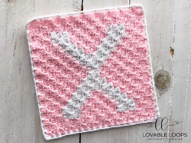 Ravelry: Letter X Graph pattern by Melissa Hassler