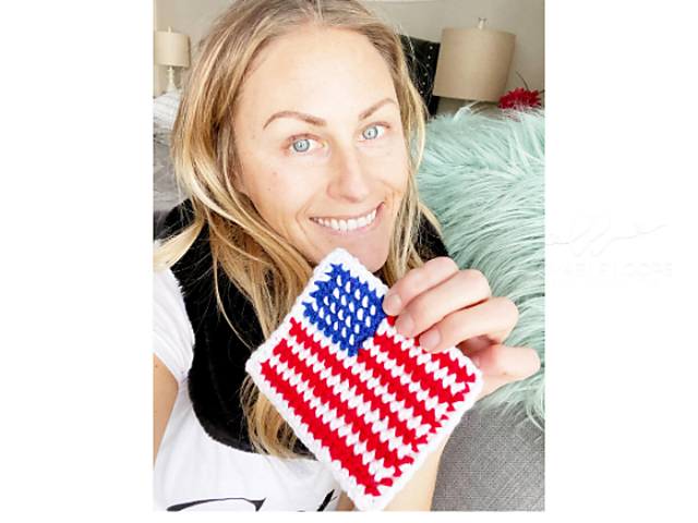American Flag Applique