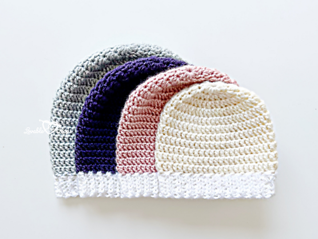 Ribbed Brim Beanie
