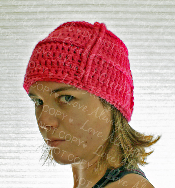 Cabled Twilight Beanie