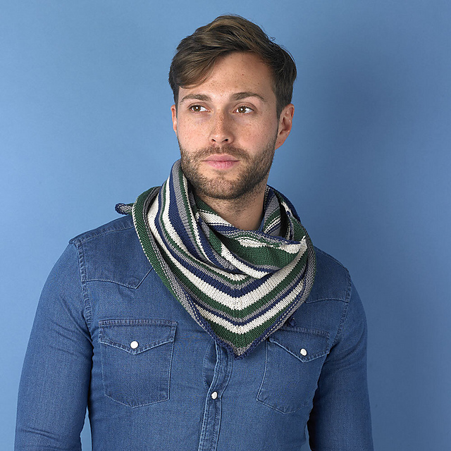 Tie Break Triangle Scarf