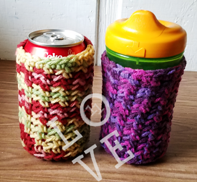 Winter in Bloomington Can & Sippy Cup Cozy