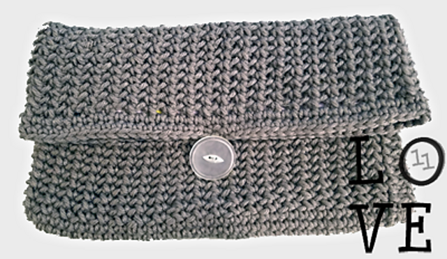 Winter in Bloomington Foldover Clutch