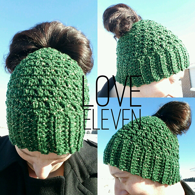 Ups & Downs Messy Bun Hat