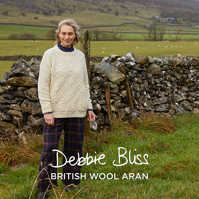 Cable Entrelac Sweater