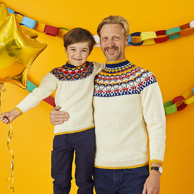What A Yoker Child's and Mens Sweater