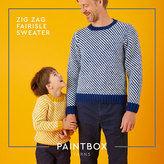 Zig Zag Fairisle Sweater