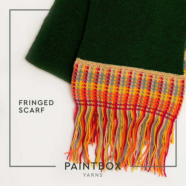 Fun Fringed Scarf