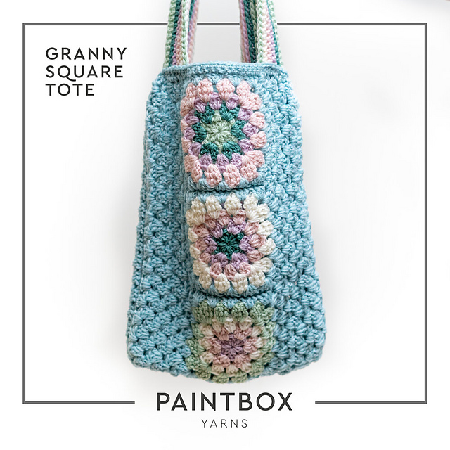 Granny Square Tote