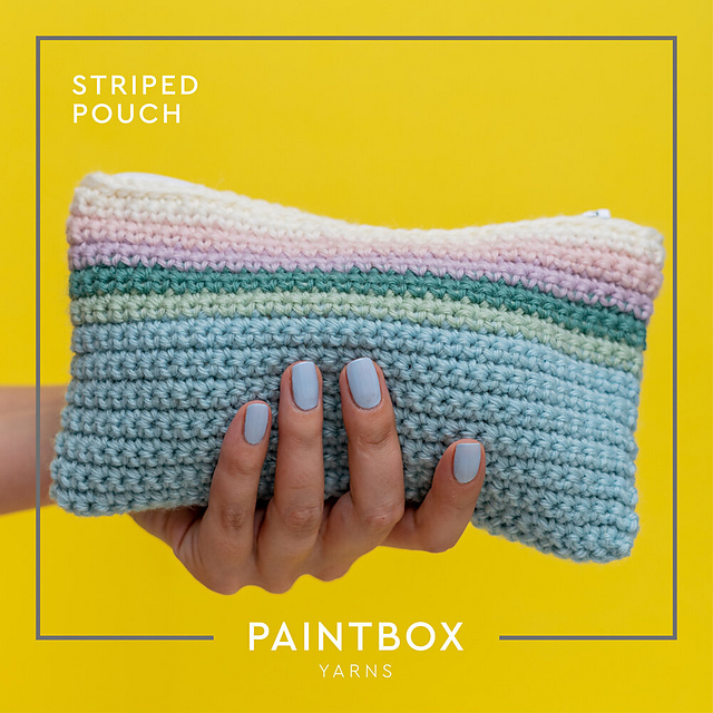 Striped Pouch