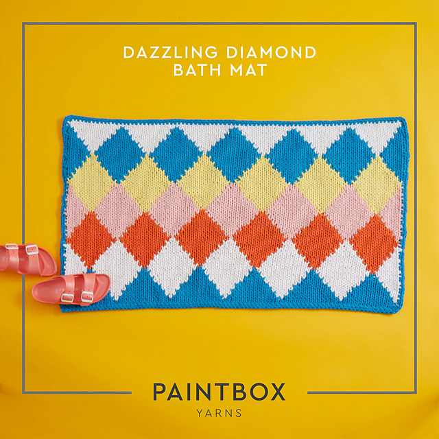 Dazzling Diamond Bath Mat