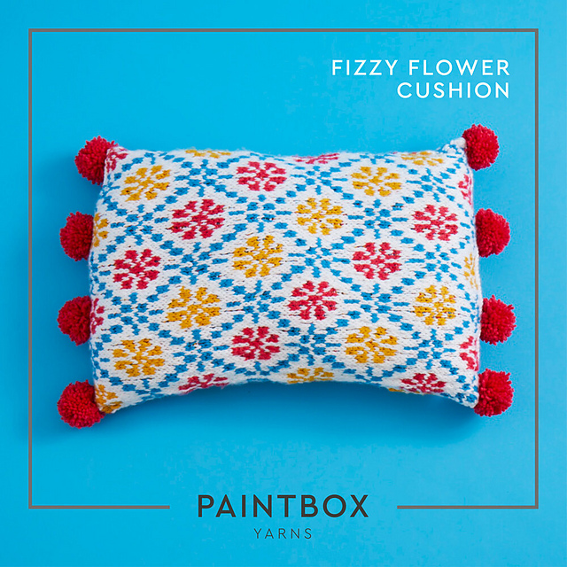 Fizzy Flower Cushion