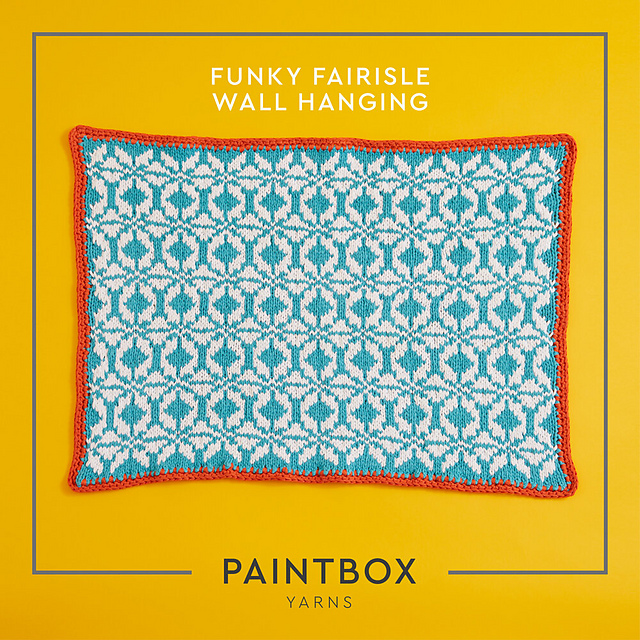 Funky Fairisle Wall Hanging