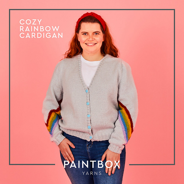Cozy Rainbow Cardigan