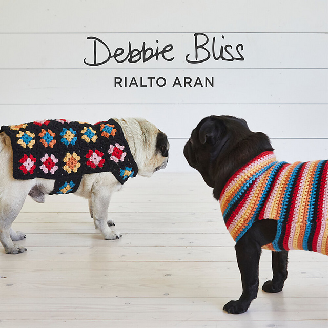Crochet Dog Coat Set