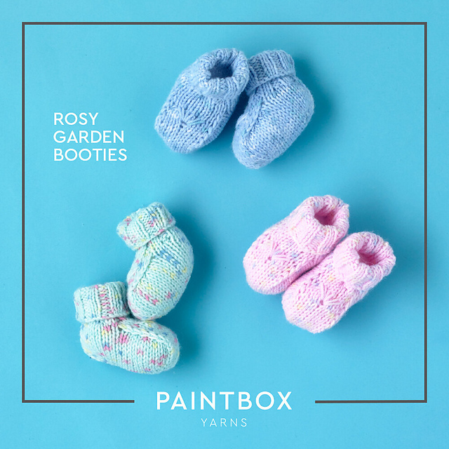 Rosy Garden Booties